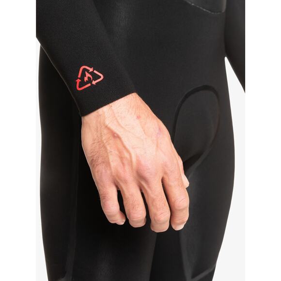 Quiksilver Men's Full Wetsuit 3/2mm Marathon Sessions Back Zip Suit - Picture 8 of 12